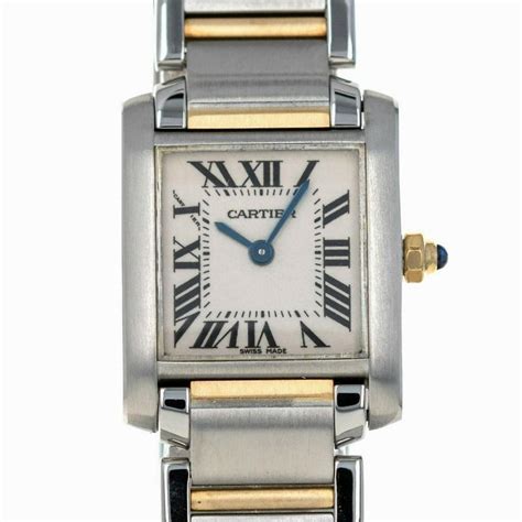 cartier tank watches womens|pre owned cartier tank watches.